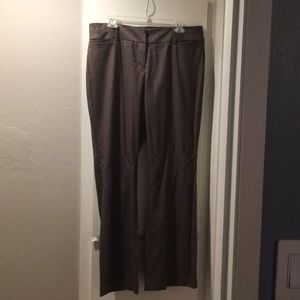 Brown tweed pants